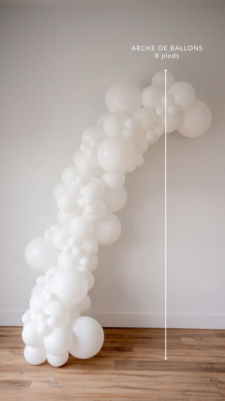 Arche de ballons ''DIY'' - Naturel