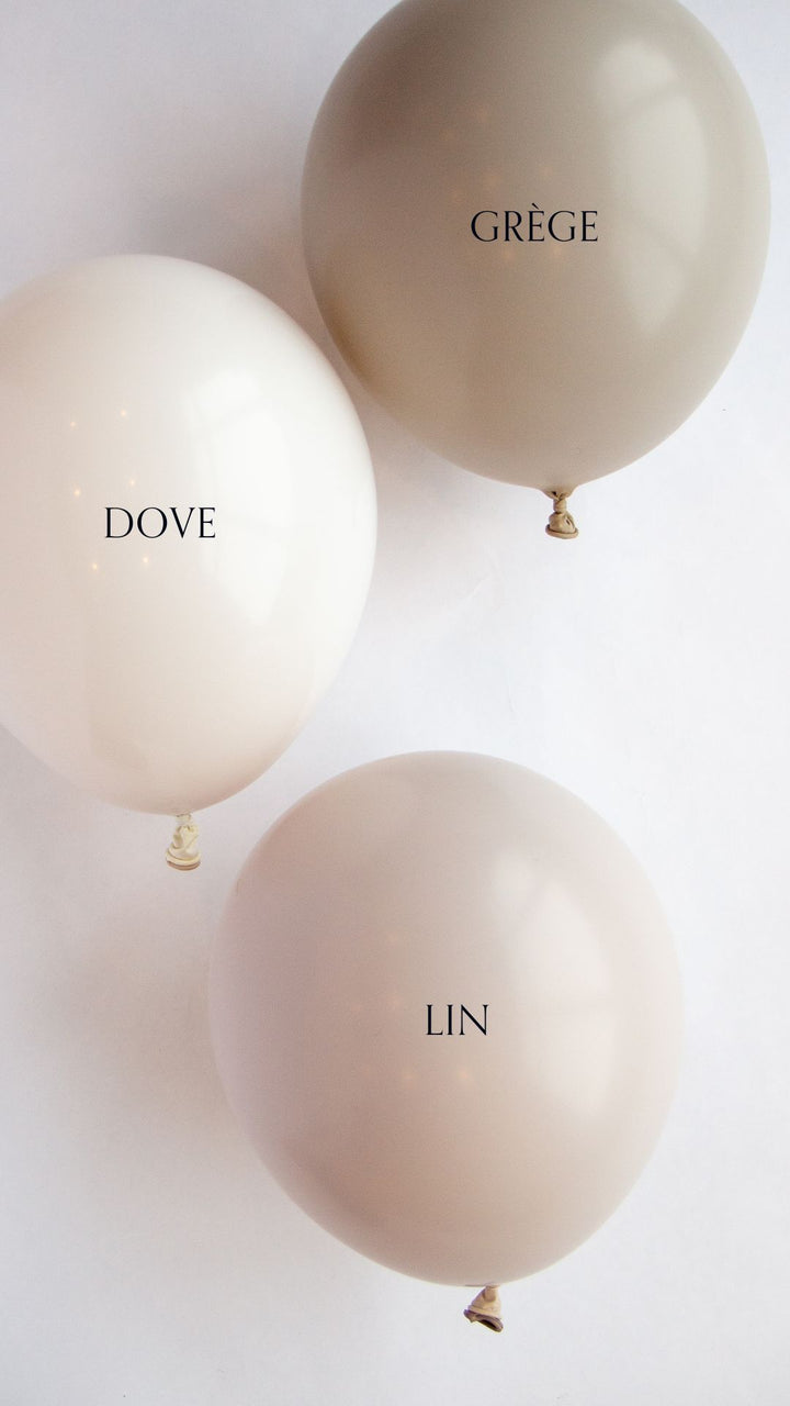 Arche de ballons ''DIY'' - Naturel