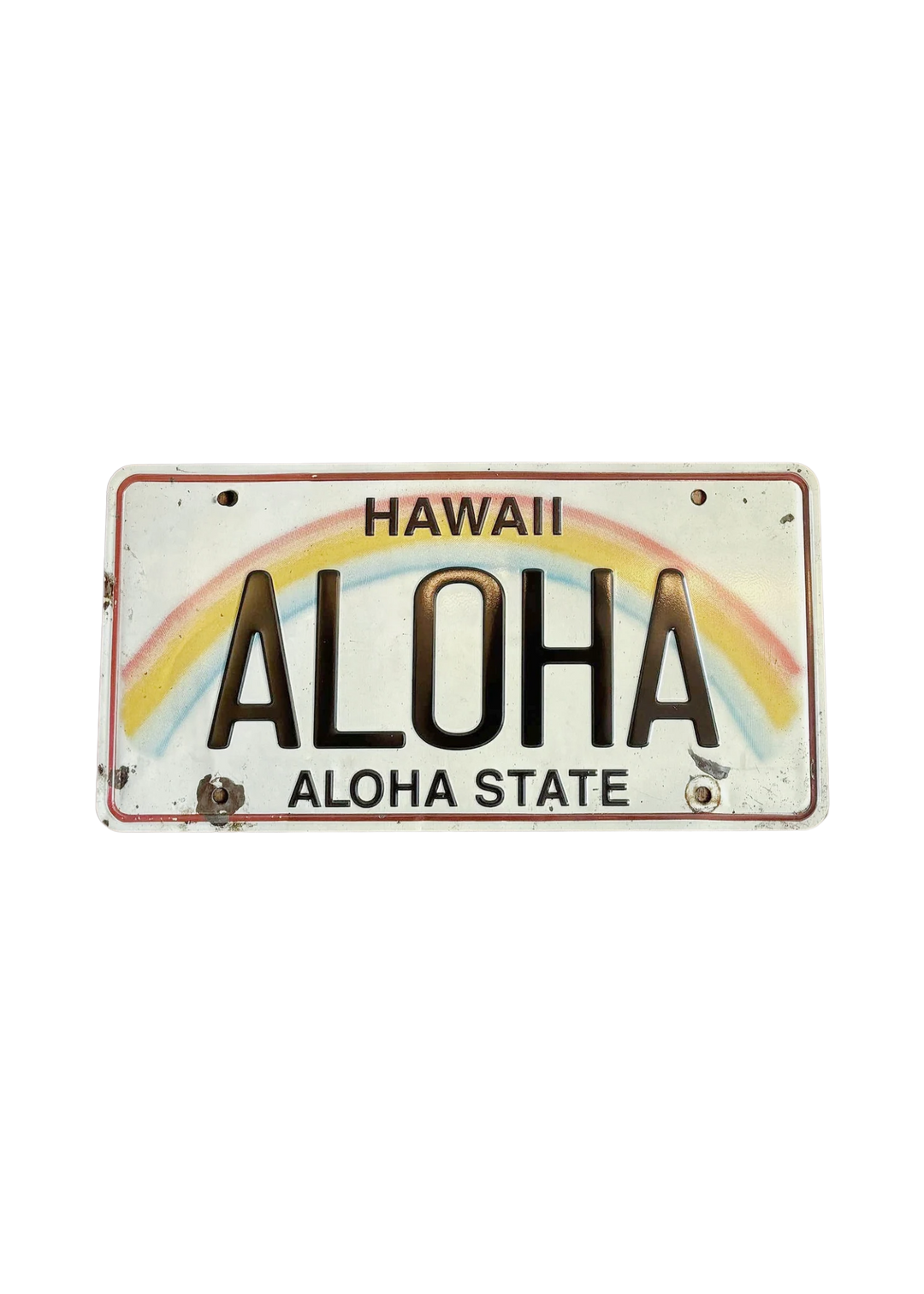 Plaque Aloha